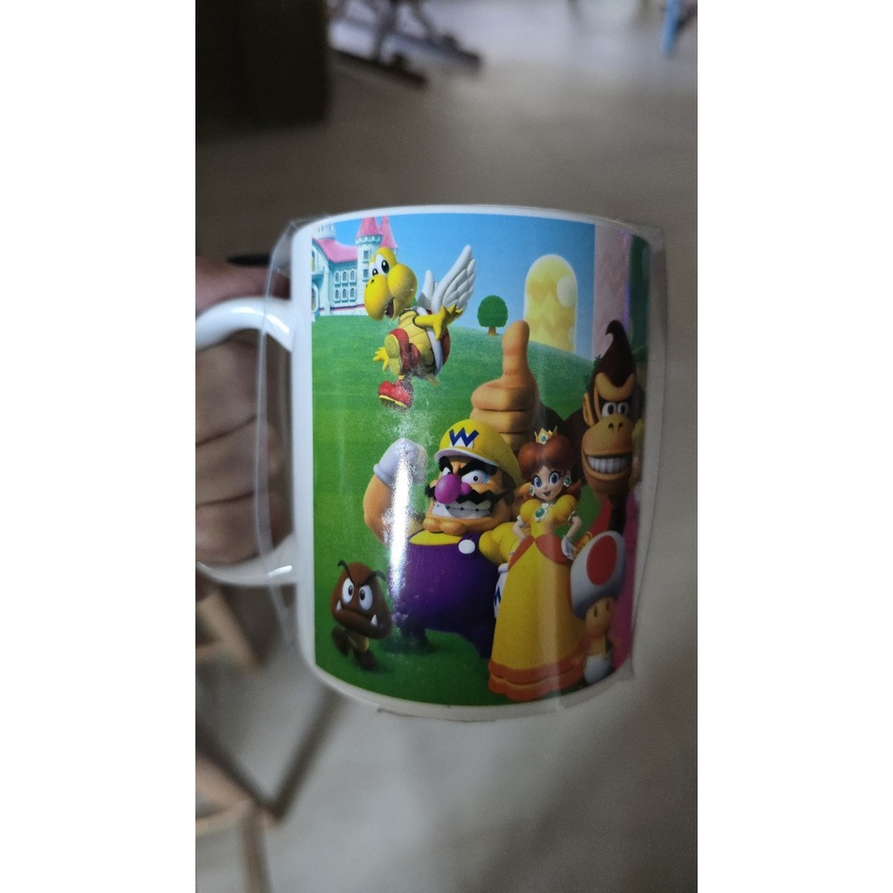 2018 (E) Super Mario Nintendo Mug Luigi Peach Yoshi Bowser Daisy Toad Wario